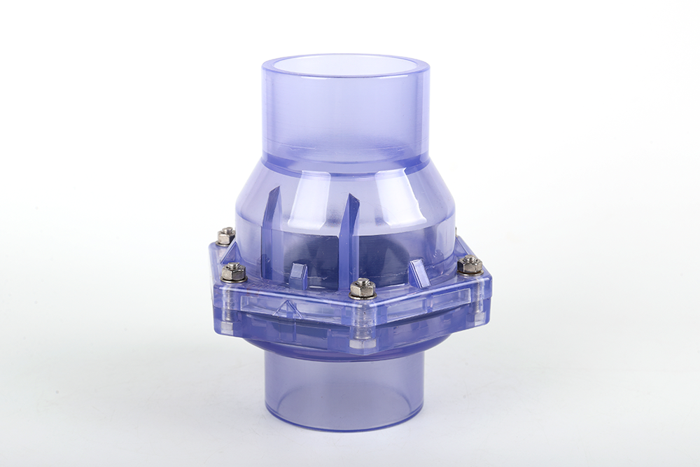 安图透明翻板式止回阀